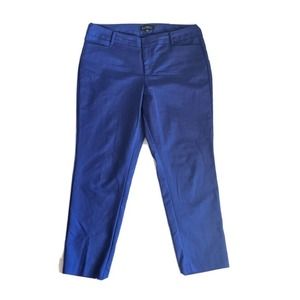 Eloquii Cobalt Blue Kady Fit Double Weave Pants Size 16L Long Business Casual